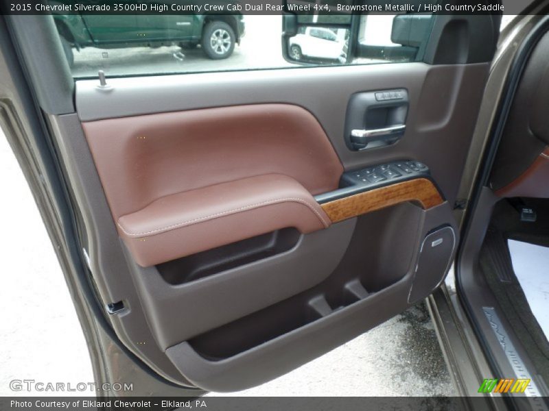 Brownstone Metallic / High Country Saddle 2015 Chevrolet Silverado 3500HD High Country Crew Cab Dual Rear Wheel 4x4
