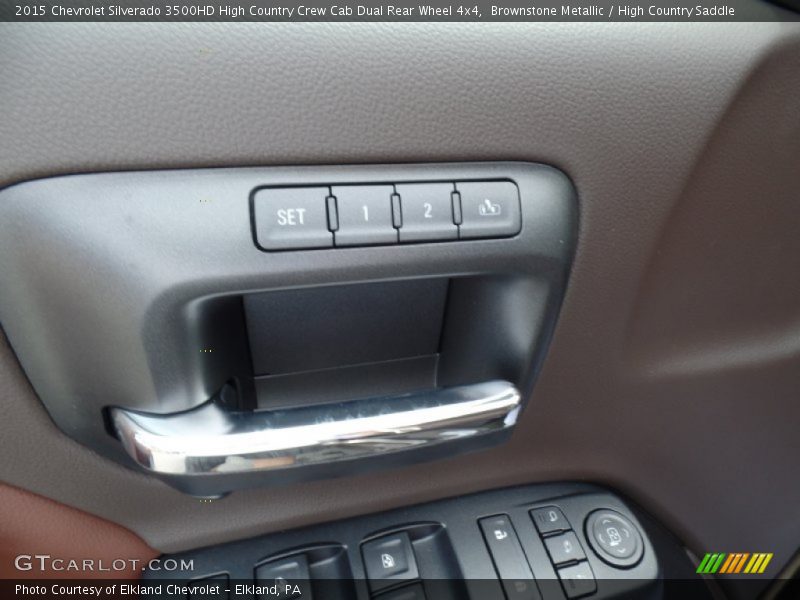 Brownstone Metallic / High Country Saddle 2015 Chevrolet Silverado 3500HD High Country Crew Cab Dual Rear Wheel 4x4