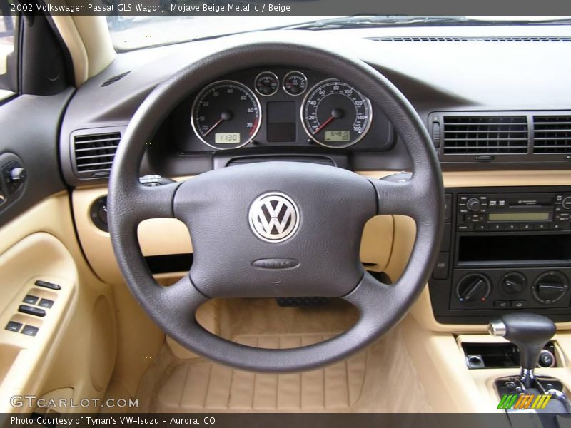Mojave Beige Metallic / Beige 2002 Volkswagen Passat GLS Wagon