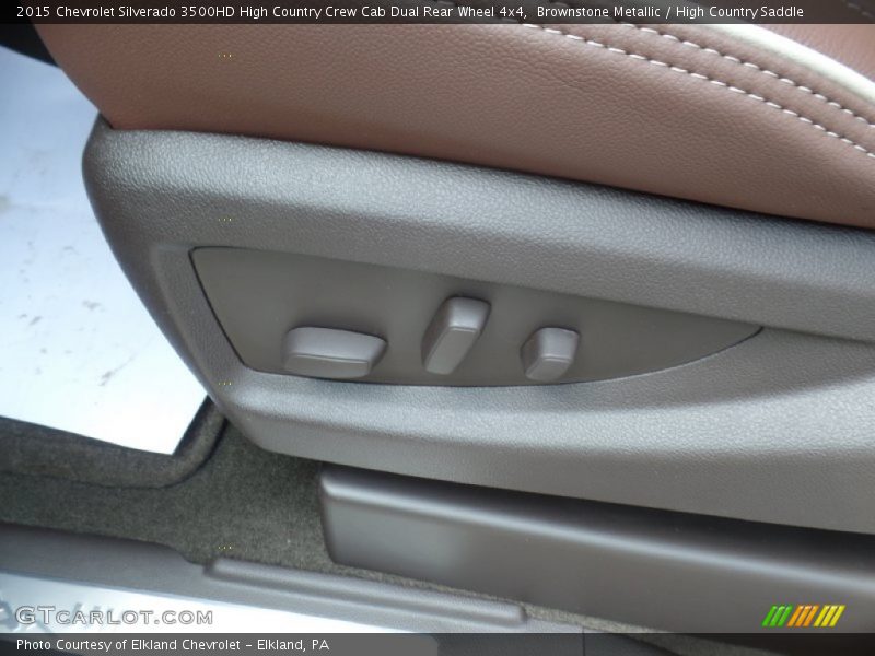 Brownstone Metallic / High Country Saddle 2015 Chevrolet Silverado 3500HD High Country Crew Cab Dual Rear Wheel 4x4