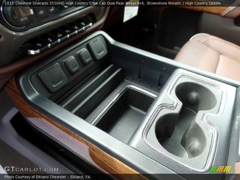 Brownstone Metallic / High Country Saddle 2015 Chevrolet Silverado 3500HD High Country Crew Cab Dual Rear Wheel 4x4