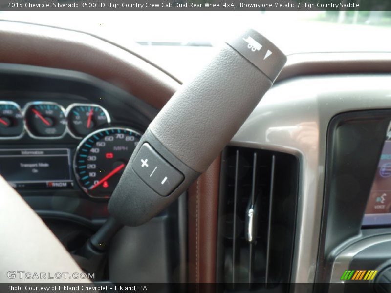 Brownstone Metallic / High Country Saddle 2015 Chevrolet Silverado 3500HD High Country Crew Cab Dual Rear Wheel 4x4