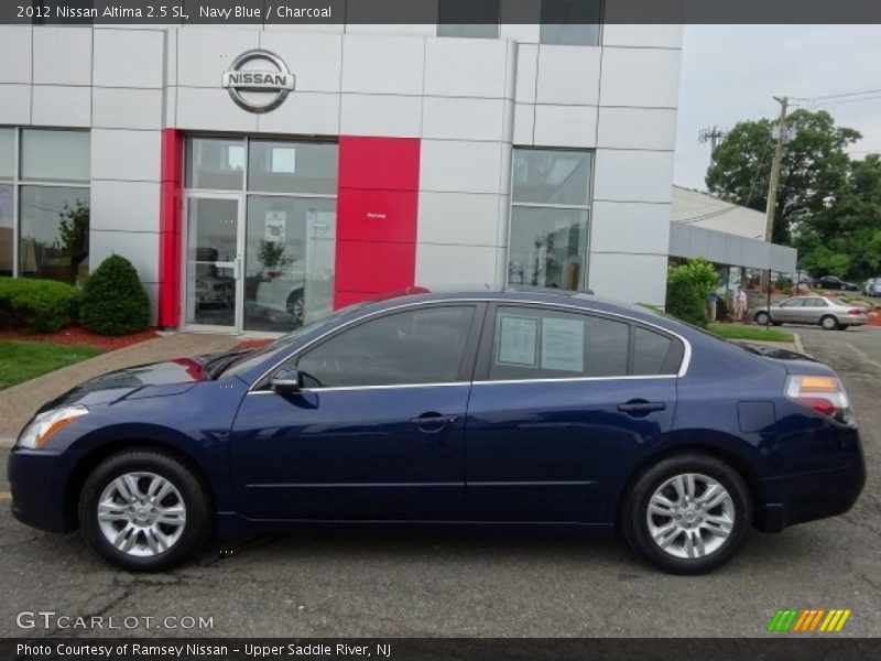 Navy Blue / Charcoal 2012 Nissan Altima 2.5 SL