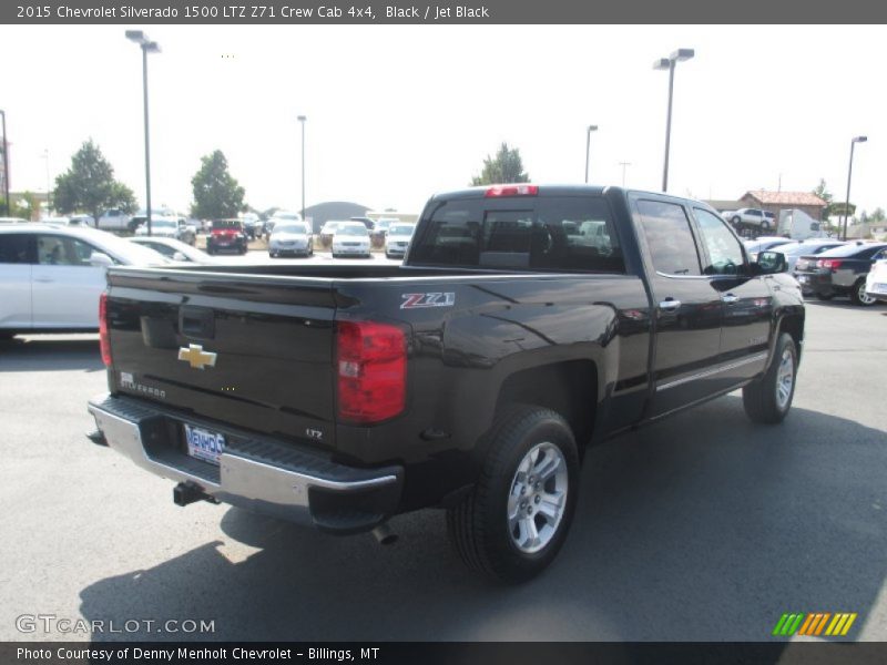 Black / Jet Black 2015 Chevrolet Silverado 1500 LTZ Z71 Crew Cab 4x4