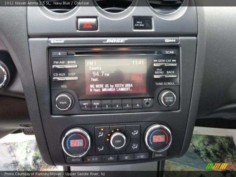 Navy Blue / Charcoal 2012 Nissan Altima 2.5 SL