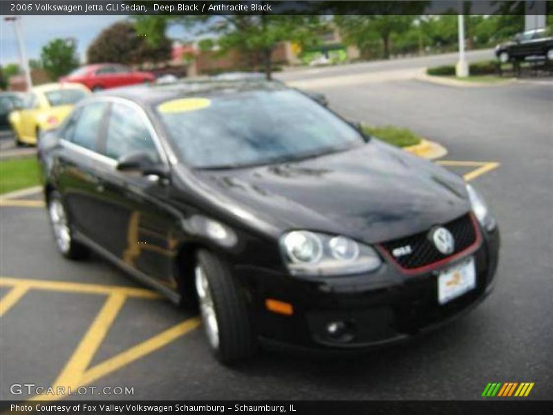 Deep Black / Anthracite Black 2006 Volkswagen Jetta GLI Sedan