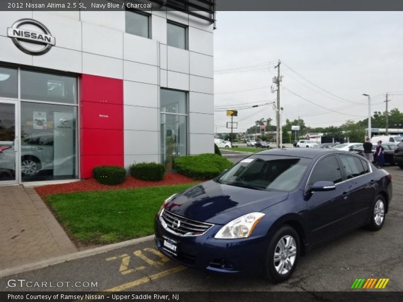 Navy Blue / Charcoal 2012 Nissan Altima 2.5 SL