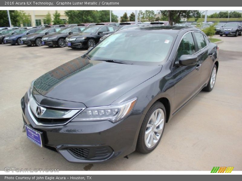 Graphite Luster Metallic / Graystone 2016 Acura ILX Technology