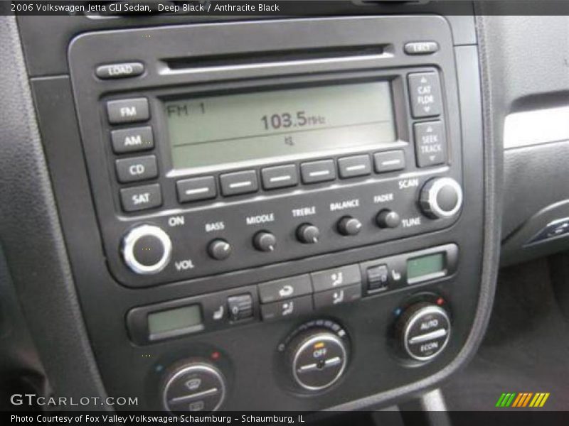 Deep Black / Anthracite Black 2006 Volkswagen Jetta GLI Sedan