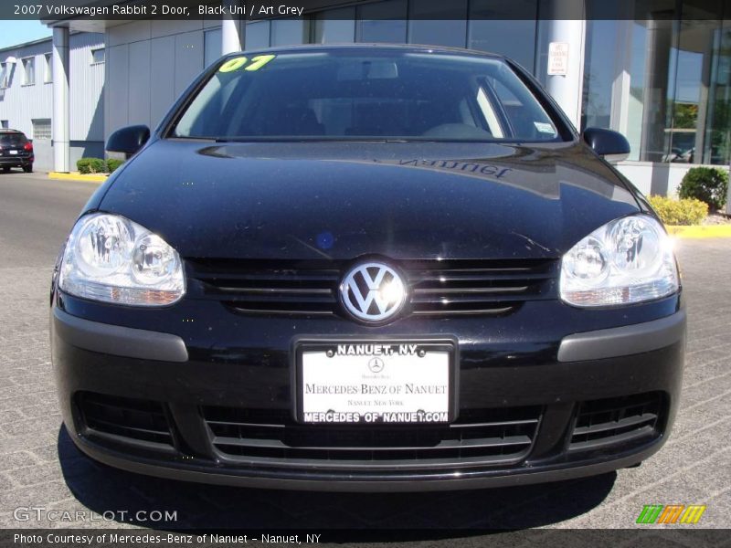 Black Uni / Art Grey 2007 Volkswagen Rabbit 2 Door