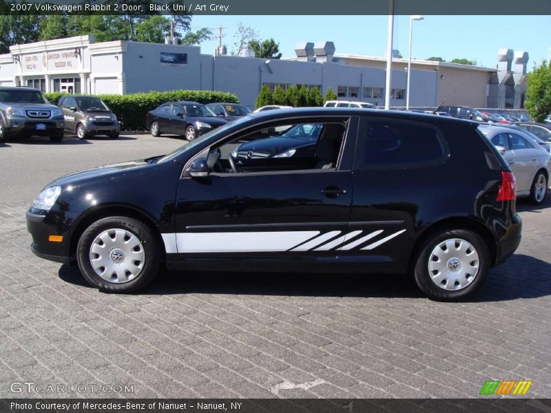 Black Uni / Art Grey 2007 Volkswagen Rabbit 2 Door