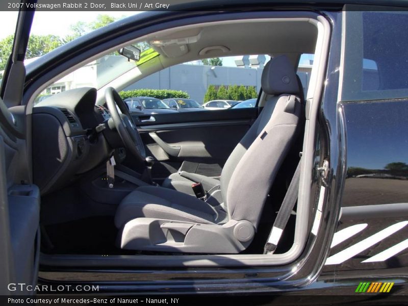 Black Uni / Art Grey 2007 Volkswagen Rabbit 2 Door