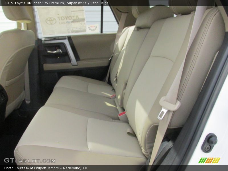 Super White / Sand Beige 2015 Toyota 4Runner SR5 Premium