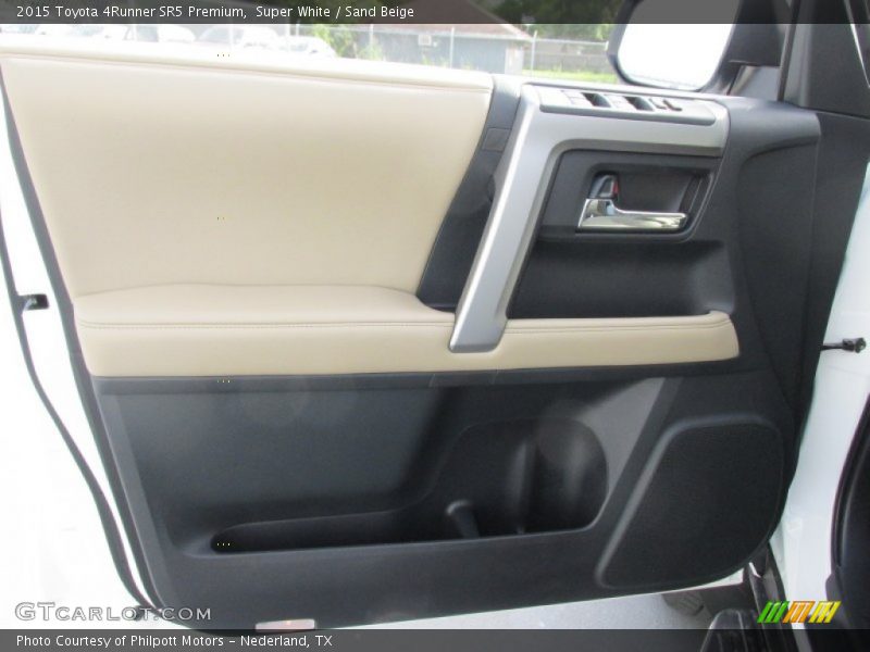 Super White / Sand Beige 2015 Toyota 4Runner SR5 Premium