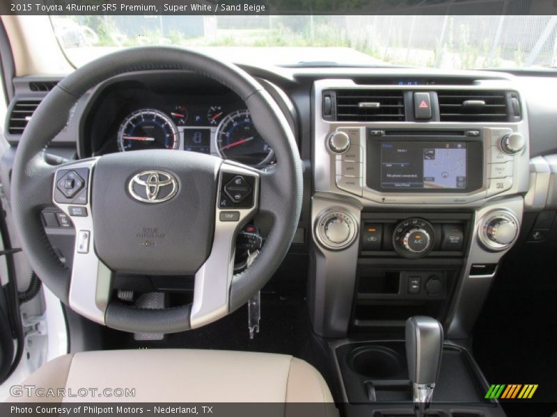 Dashboard of 2015 4Runner SR5 Premium