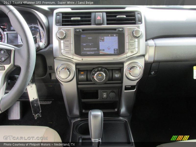 Controls of 2015 4Runner SR5 Premium