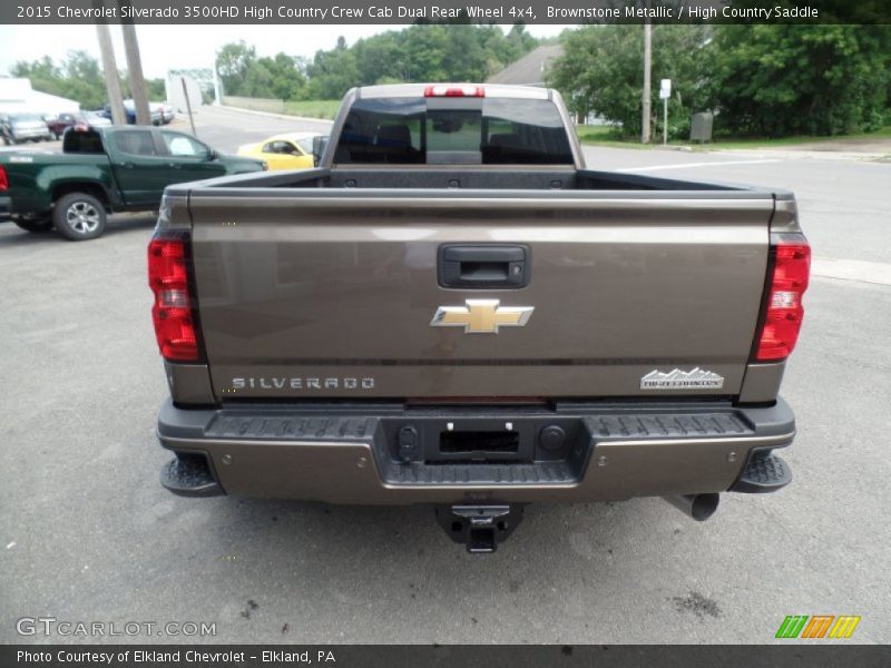 Brownstone Metallic / High Country Saddle 2015 Chevrolet Silverado 3500HD High Country Crew Cab Dual Rear Wheel 4x4