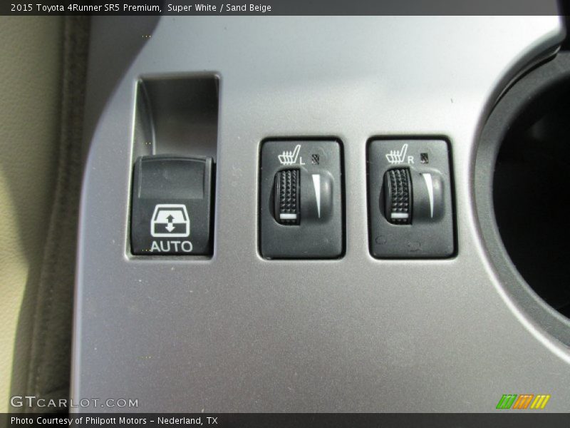 Super White / Sand Beige 2015 Toyota 4Runner SR5 Premium