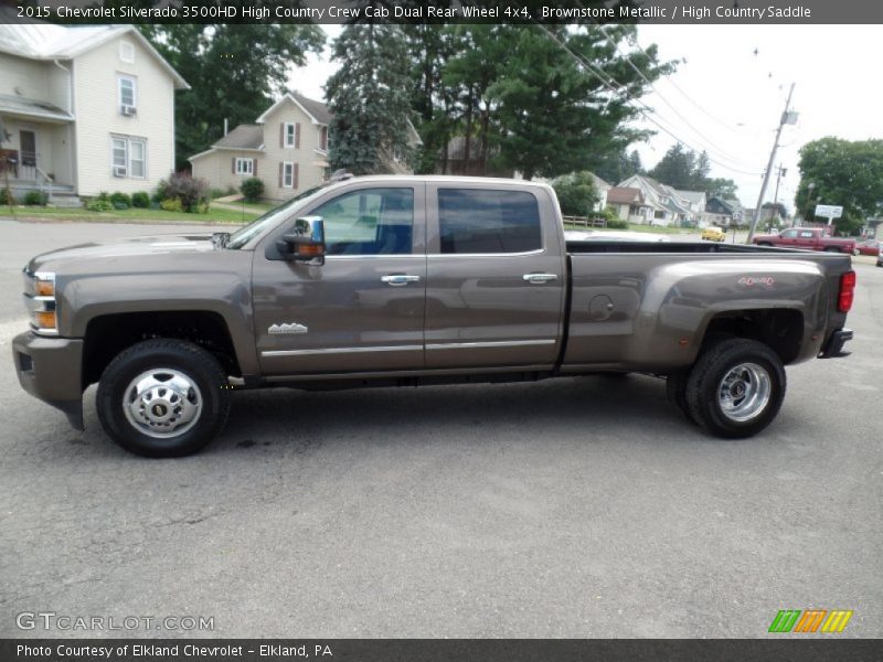  2015 Silverado 3500HD High Country Crew Cab Dual Rear Wheel 4x4 Brownstone Metallic