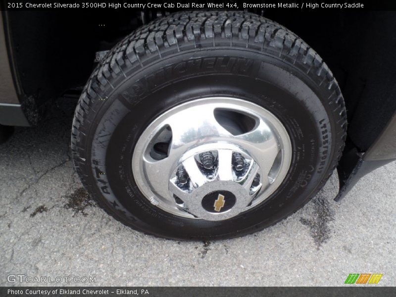 Brownstone Metallic / High Country Saddle 2015 Chevrolet Silverado 3500HD High Country Crew Cab Dual Rear Wheel 4x4