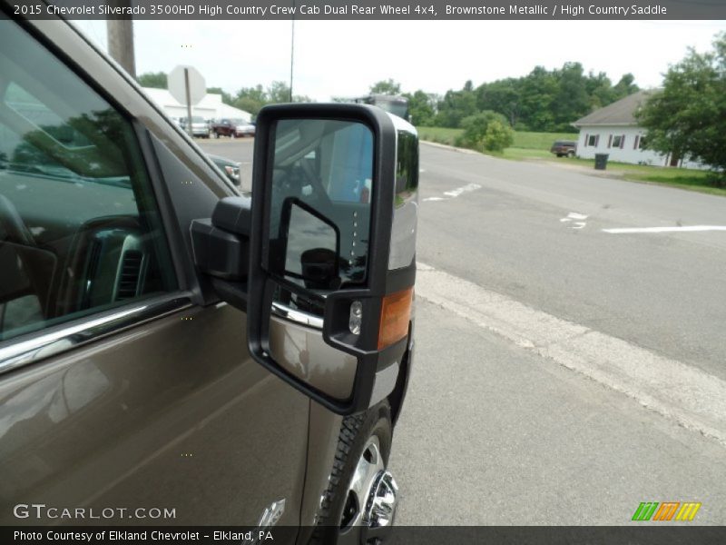 Brownstone Metallic / High Country Saddle 2015 Chevrolet Silverado 3500HD High Country Crew Cab Dual Rear Wheel 4x4