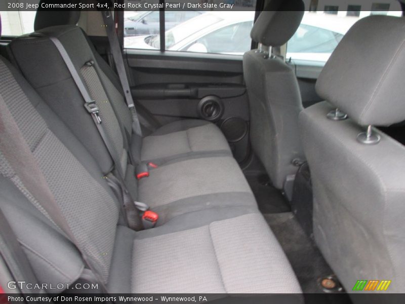 Red Rock Crystal Pearl / Dark Slate Gray 2008 Jeep Commander Sport 4x4