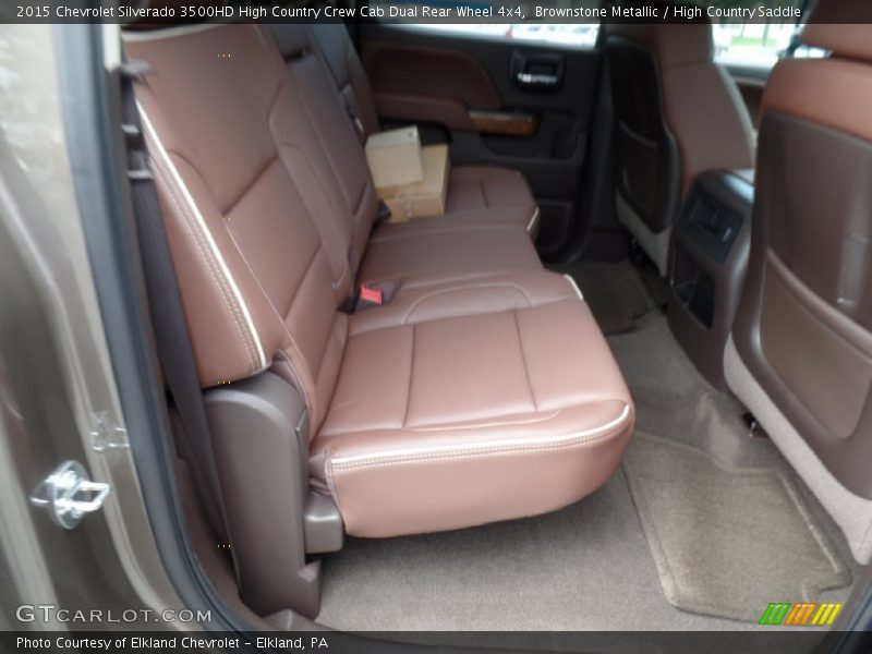 Brownstone Metallic / High Country Saddle 2015 Chevrolet Silverado 3500HD High Country Crew Cab Dual Rear Wheel 4x4