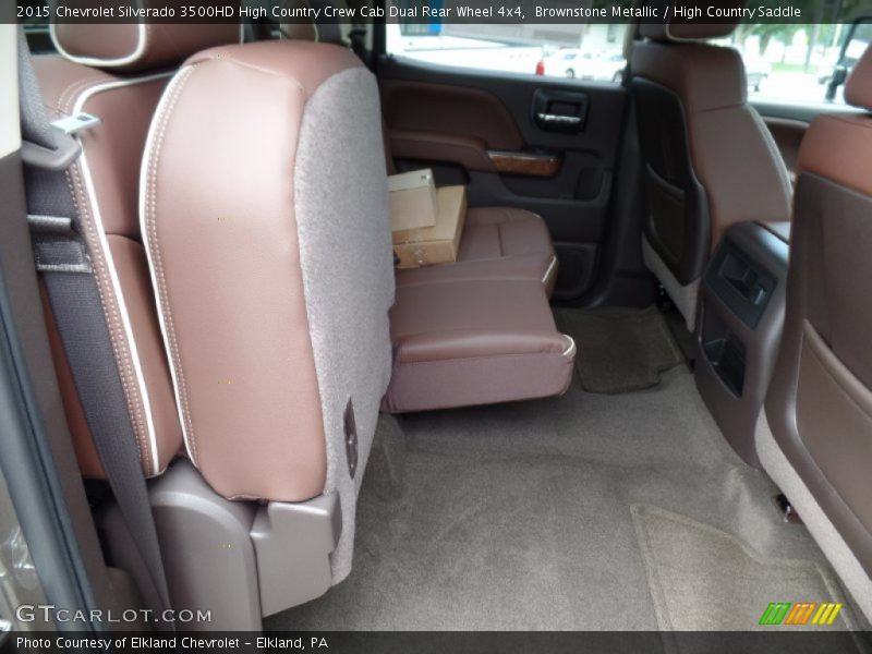 Brownstone Metallic / High Country Saddle 2015 Chevrolet Silverado 3500HD High Country Crew Cab Dual Rear Wheel 4x4