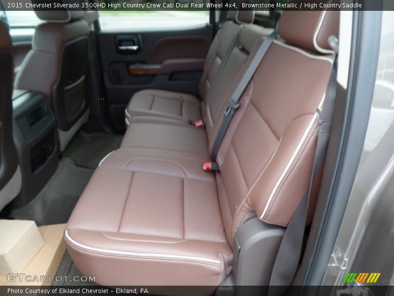 Brownstone Metallic / High Country Saddle 2015 Chevrolet Silverado 3500HD High Country Crew Cab Dual Rear Wheel 4x4