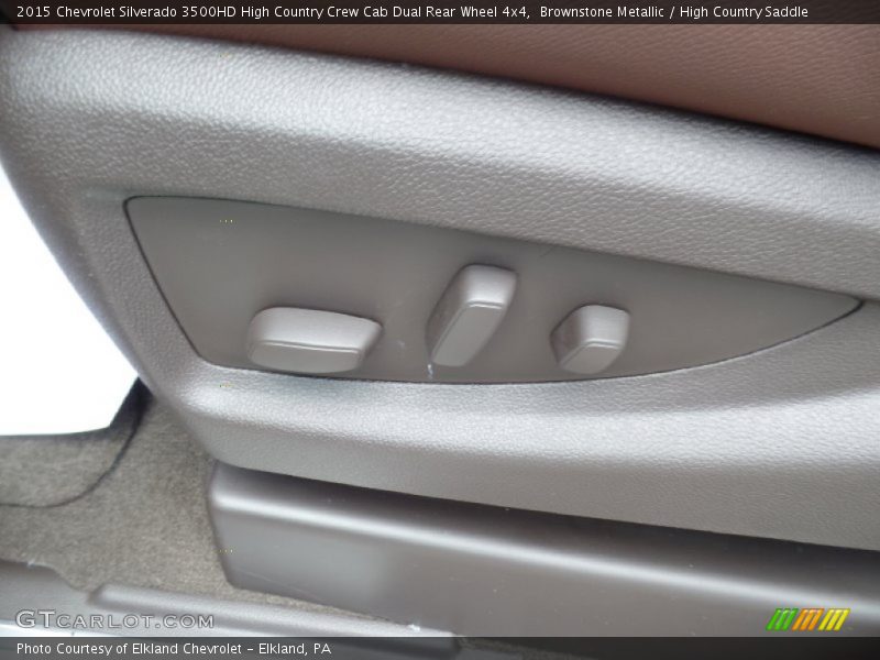 Brownstone Metallic / High Country Saddle 2015 Chevrolet Silverado 3500HD High Country Crew Cab Dual Rear Wheel 4x4