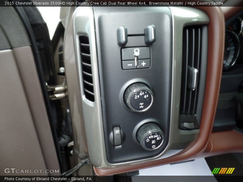 Brownstone Metallic / High Country Saddle 2015 Chevrolet Silverado 3500HD High Country Crew Cab Dual Rear Wheel 4x4