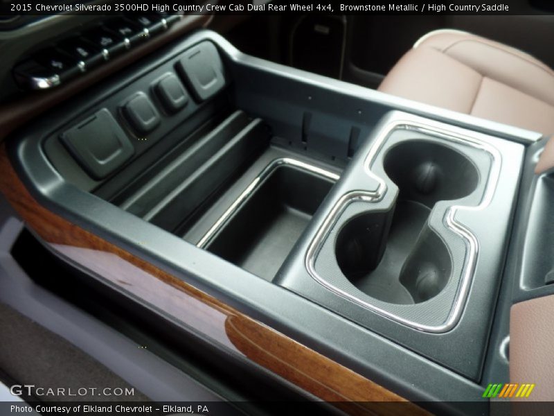 Brownstone Metallic / High Country Saddle 2015 Chevrolet Silverado 3500HD High Country Crew Cab Dual Rear Wheel 4x4