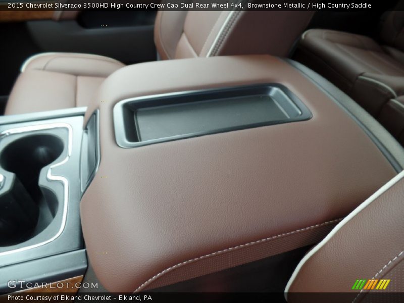 Brownstone Metallic / High Country Saddle 2015 Chevrolet Silverado 3500HD High Country Crew Cab Dual Rear Wheel 4x4