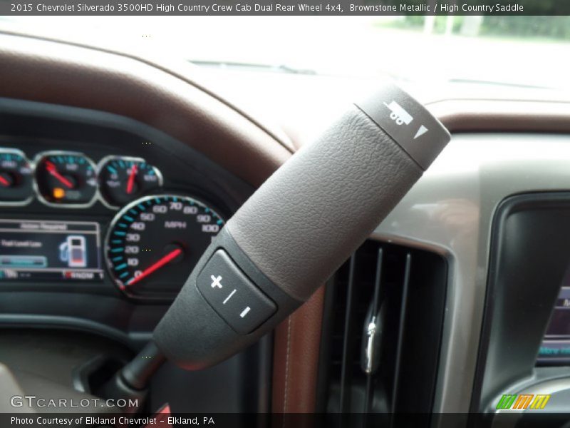 Brownstone Metallic / High Country Saddle 2015 Chevrolet Silverado 3500HD High Country Crew Cab Dual Rear Wheel 4x4