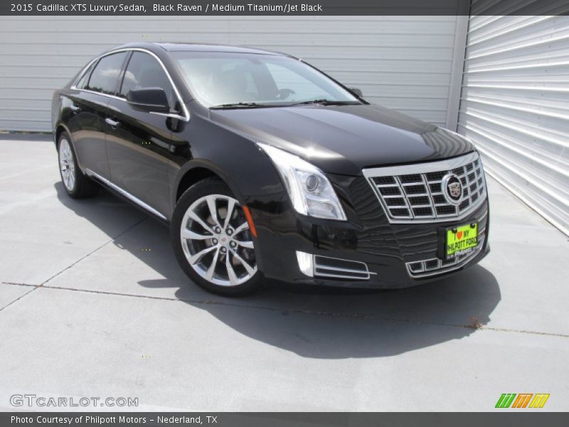 Black Raven / Medium Titanium/Jet Black 2015 Cadillac XTS Luxury Sedan