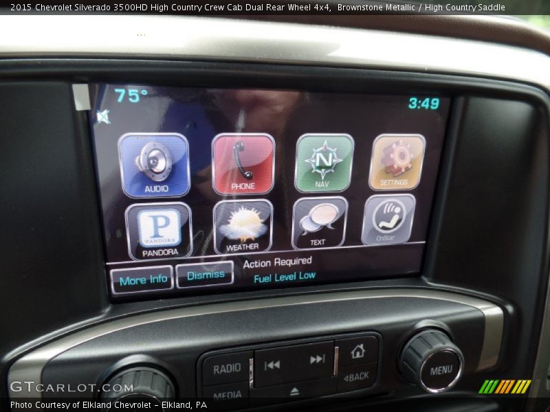 Brownstone Metallic / High Country Saddle 2015 Chevrolet Silverado 3500HD High Country Crew Cab Dual Rear Wheel 4x4