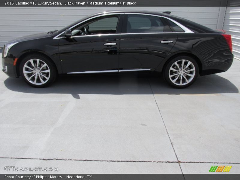 Black Raven / Medium Titanium/Jet Black 2015 Cadillac XTS Luxury Sedan
