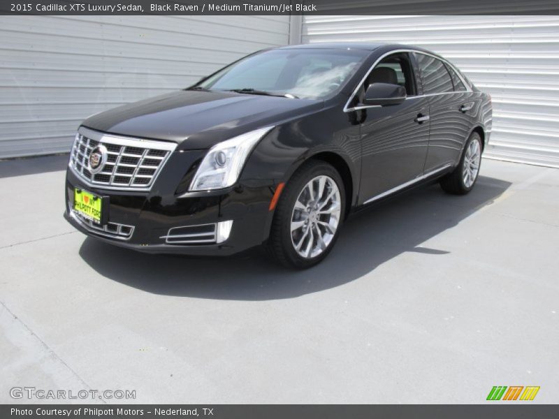 Black Raven / Medium Titanium/Jet Black 2015 Cadillac XTS Luxury Sedan