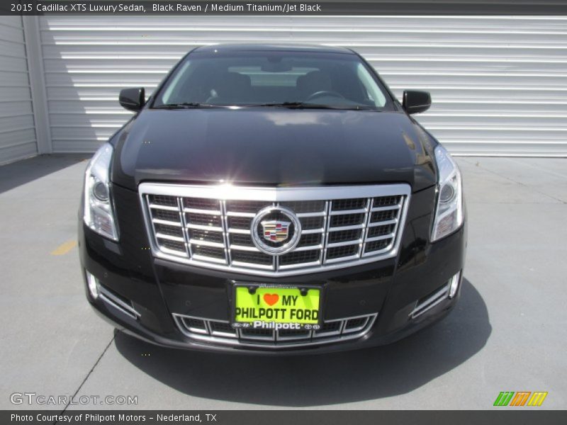 Black Raven / Medium Titanium/Jet Black 2015 Cadillac XTS Luxury Sedan