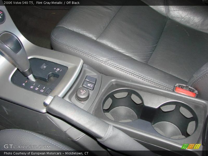 Flint Gray Metallic / Off Black 2006 Volvo S40 T5