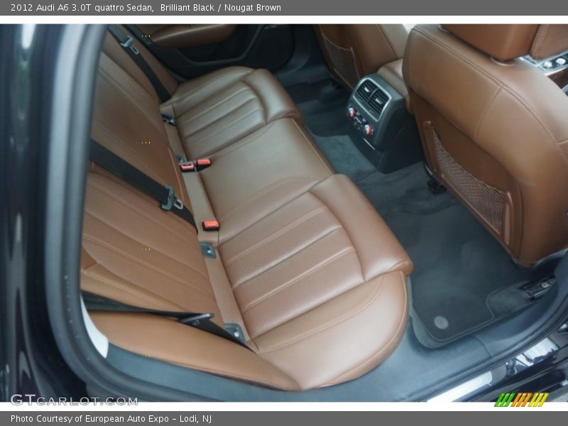 Rear Seat of 2012 A6 3.0T quattro Sedan