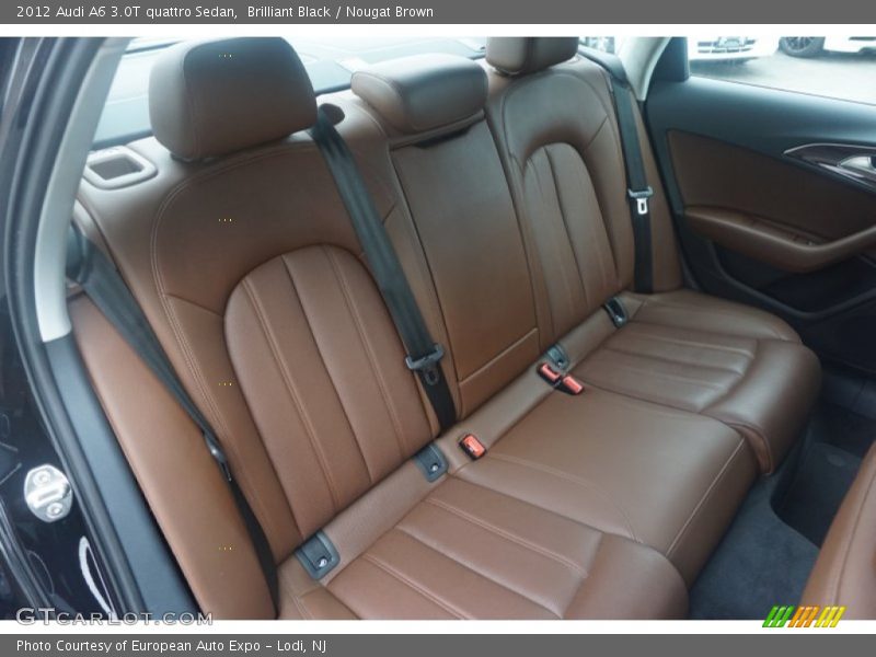 Rear Seat of 2012 A6 3.0T quattro Sedan