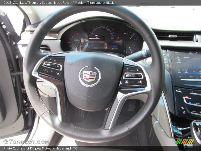 Black Raven / Medium Titanium/Jet Black 2015 Cadillac XTS Luxury Sedan