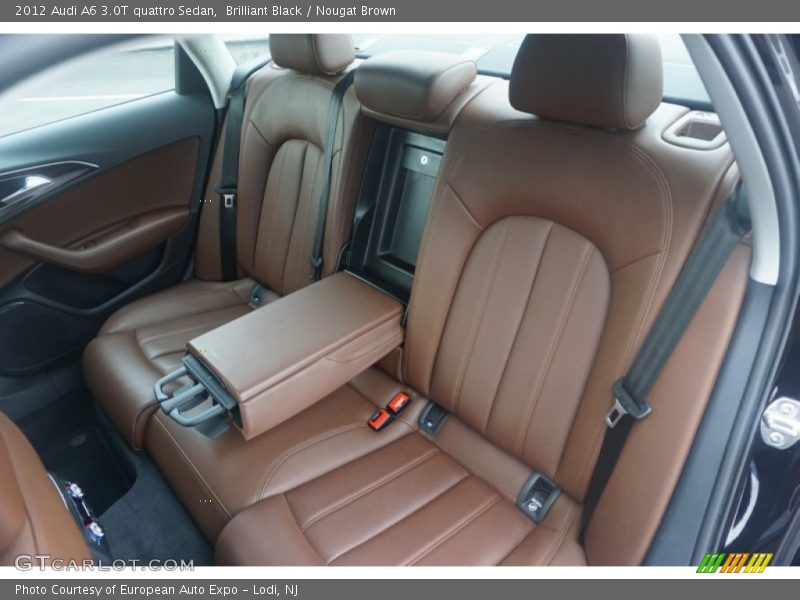 Rear Seat of 2012 A6 3.0T quattro Sedan