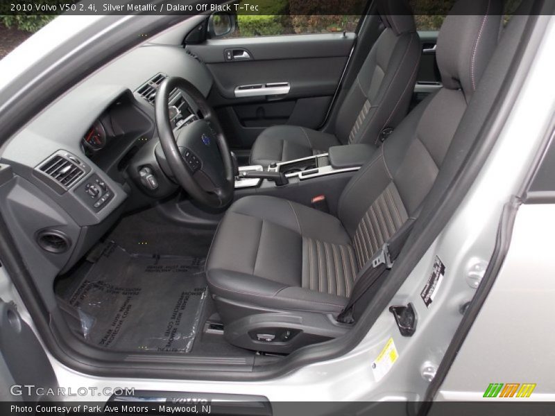  2010 V50 2.4i Dalaro Off Black T-Tec Interior