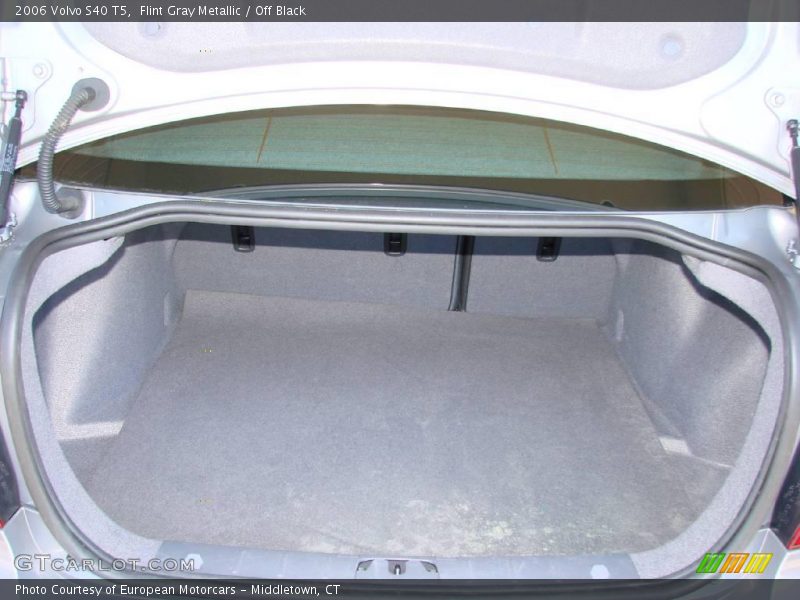 Flint Gray Metallic / Off Black 2006 Volvo S40 T5