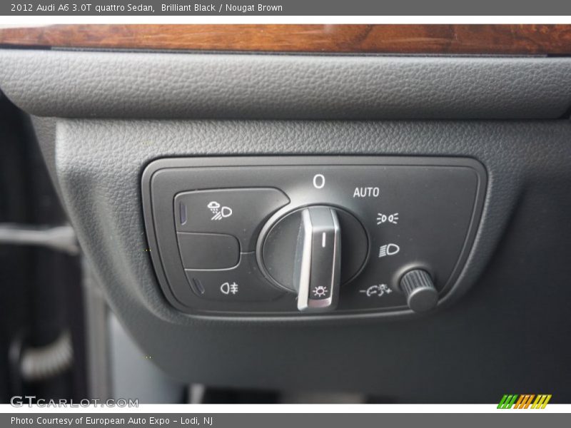 Controls of 2012 A6 3.0T quattro Sedan