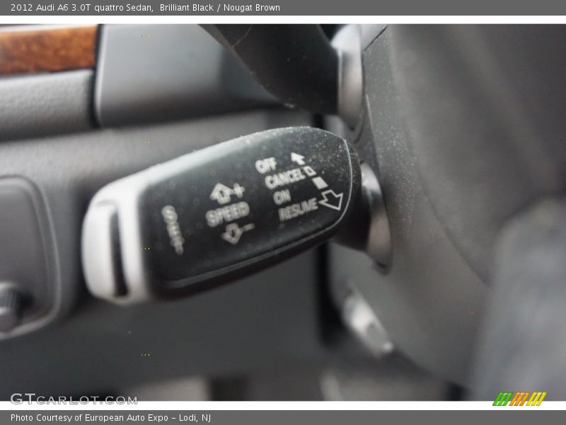 Brilliant Black / Nougat Brown 2012 Audi A6 3.0T quattro Sedan