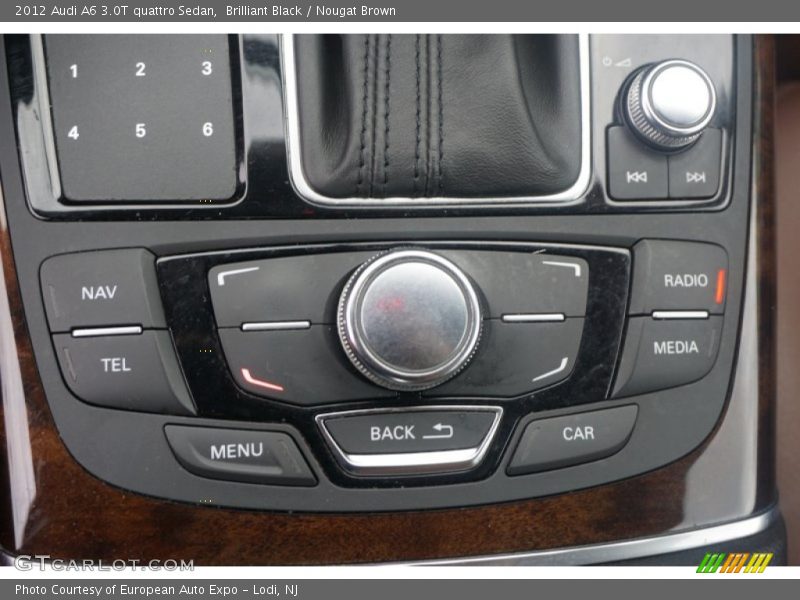 Controls of 2012 A6 3.0T quattro Sedan