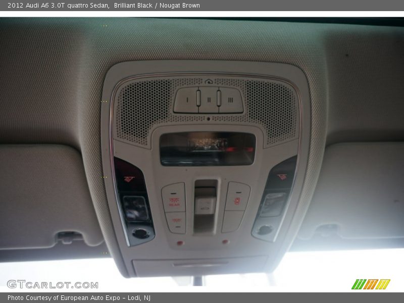 Brilliant Black / Nougat Brown 2012 Audi A6 3.0T quattro Sedan